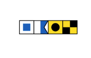 "SAIL" Nautical Flags vinyl sticker